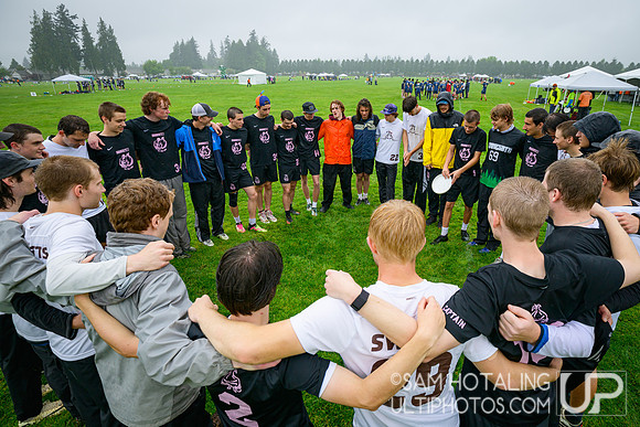 Round I pool play at USAU D-III College Championships