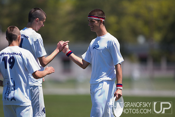 2012 USAU HS Northeasterns; Saturday