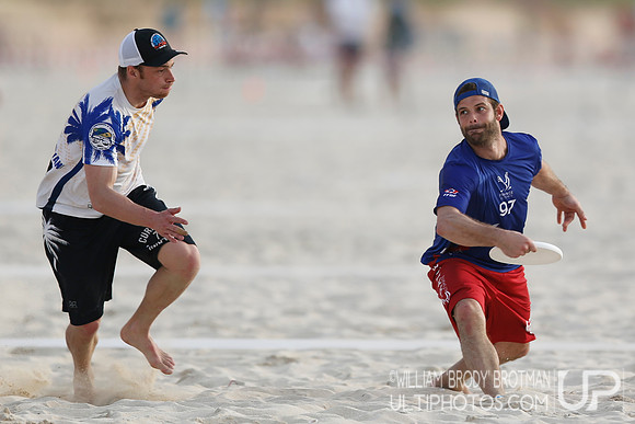 Day 3 of the 2015 World Championships of Beach Ultimate