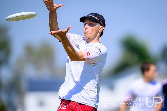 Mixed pool play during World Ultimate Championships at Runaway Bay Sports Precinct