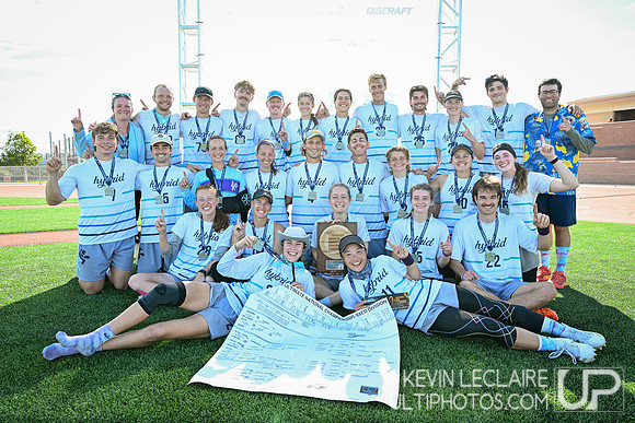 Hybrid Champions Team Photo - Club Champs 2024