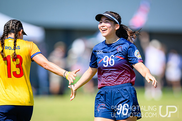 Women’s pool play during World Ultimate Championships at Runaway Bay Sports Precinct