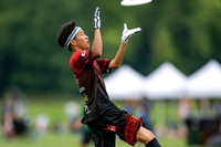 GOAT vs Nomadic Tribe in pool play at World Ultimate Club Championships