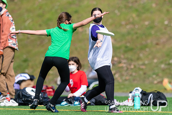 Youth ultimate frisbee at Seven Hills Invite
