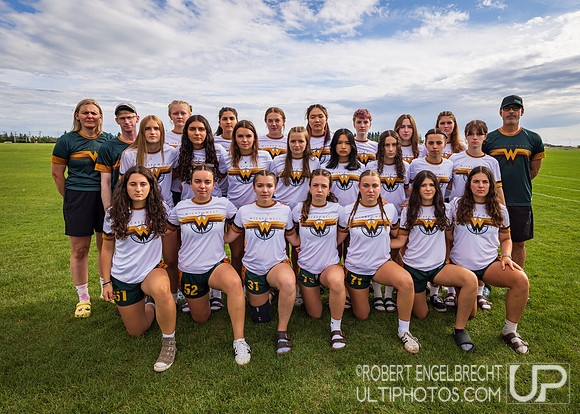 Wicked West - Team Photo . Edmonton, AB: Canadian Ultimate Junio