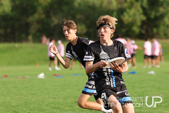 Saturday action at the USA Ultimate Youth Club Championships in
