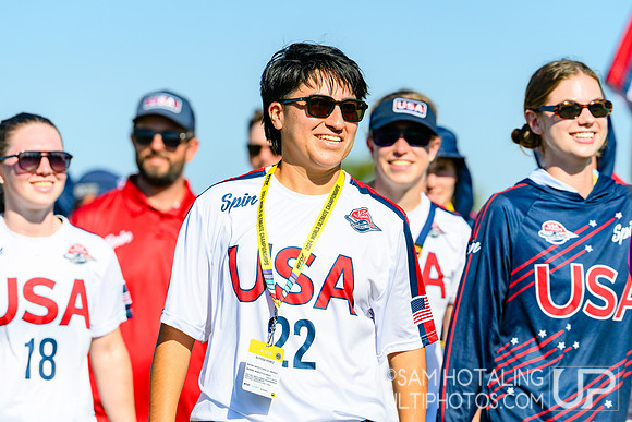 Opening ceremony during World Ultimate Championships at Runaway Bay Precinct