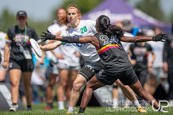 Day 2 of the USA Ultimate U.S. Open ICC Championships