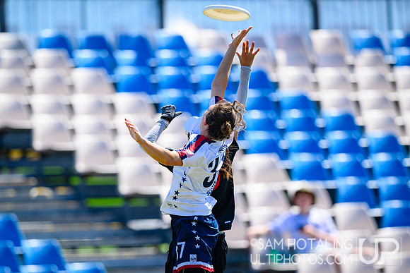 Pool play during World Ultimate Championships at Runaway Bay Precinct