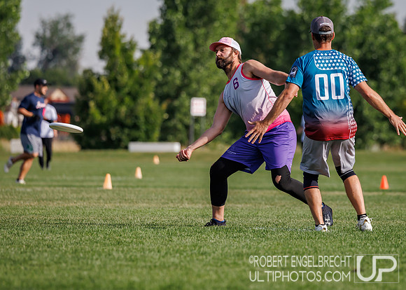 Aurora, CO: USAU Masters Championships 2025. Friday, July 18, 20