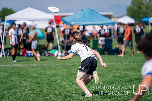 Bracket play at 2024 USAU Youth Club Championship