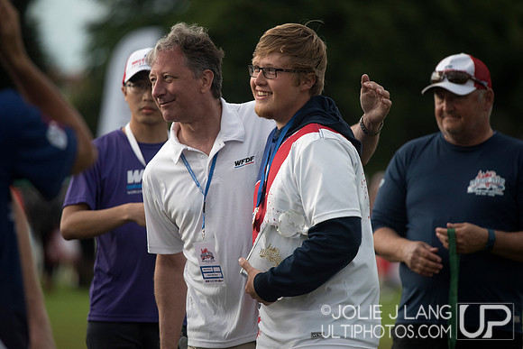 Guts medal ceremony - WUGC 2016