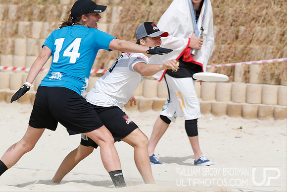 Day 3 of the 2015 World Championships of Beach Ultimate