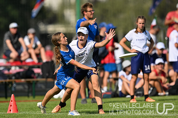 U17 Women Championship Game - Italy vs France - WJUC 2022
