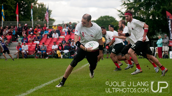 United States Open vs Canada Open Semis - WUGC 2016