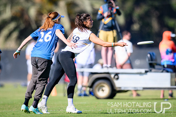 6ixers vs Molly Brown during Club Championships at Surf Cup Sports Park