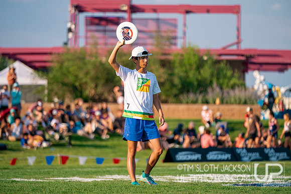 Color of Ultimate US Open 2024. Aurora, Co