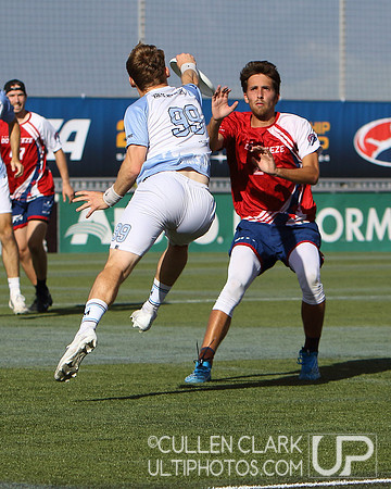 Minnesota Wind Chill vs. DC Breeze UFA Championship Weekend semifinal game at Zions Bank Stadium. Friday, August 23, 2024