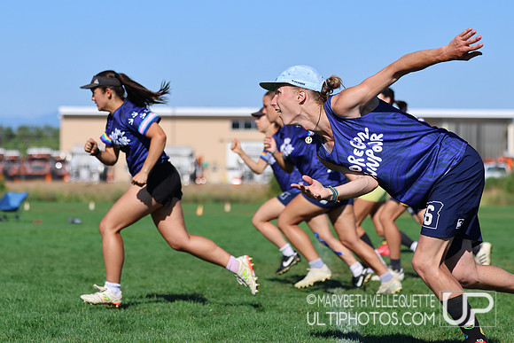 Sunday action at the USA Ultimate Youth Club Championships in th