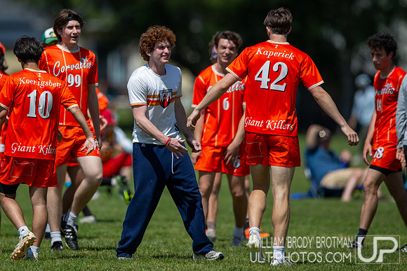 Day 2 of the USA Ultimate D-I College Championships