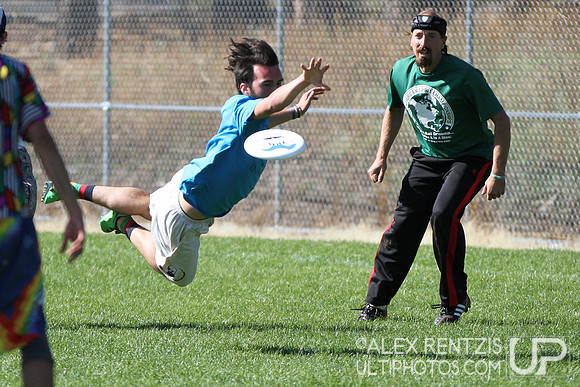Finals Action at UltiFest 2014 held in Flagstaff, Arizona Oct