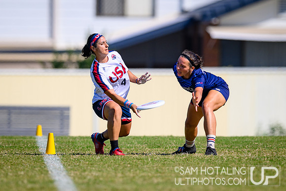 Women’s pool play during World Ultimate Championships at Runaway Bay Sports Precinct