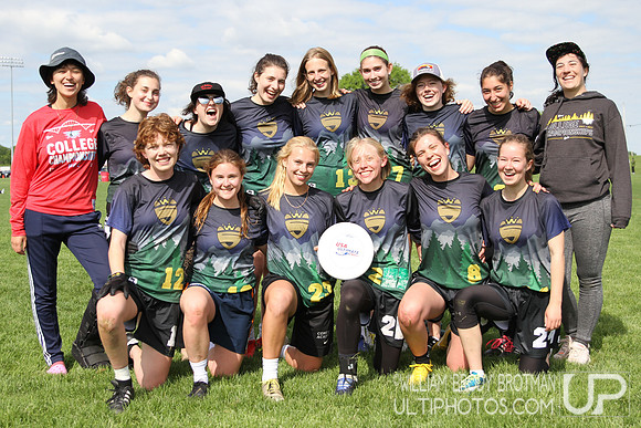 Day 3 of USA Ultimate 2022 D-III College Championships