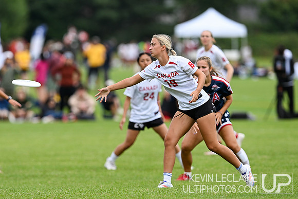 USA vs Canada U20 Women's - WJUC Wednesday Round 2