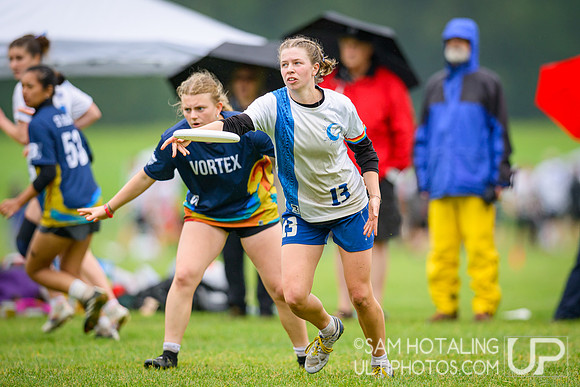 Round III pool play at USAU D-III College Championships
