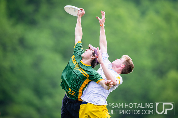Men’s pool play at USAU DI College Championships
