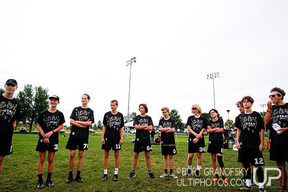 USA Ultimate YCC 2022 -- U17 Boys Sun Action