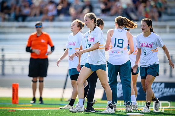 Fury vs Scandal in women’s finals during Club Championships at Canyon Crest Academy