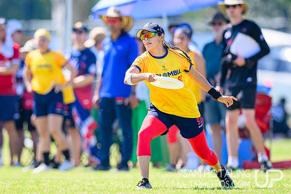 Women’s pool play during World Ultimate Championships at Runaway Bay Sports Precinct