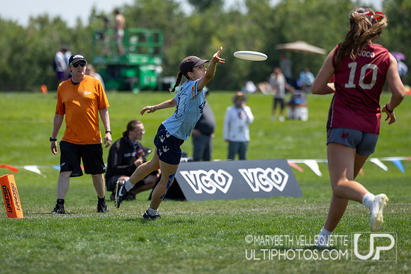 Monday action at the USA Ultimate Youth Club Championships. U-20