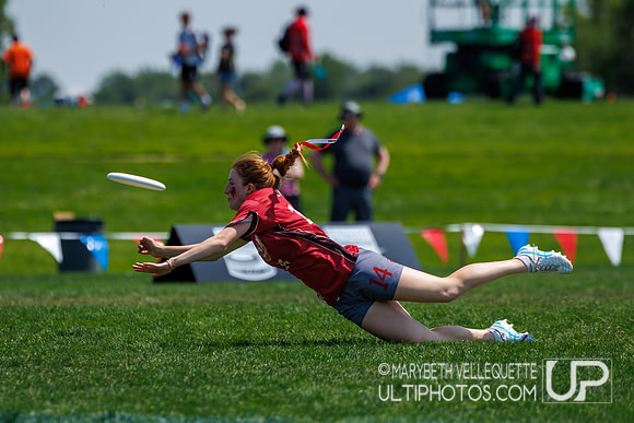 Monday action at the USA Ultimate Youth Club Championships. U-20