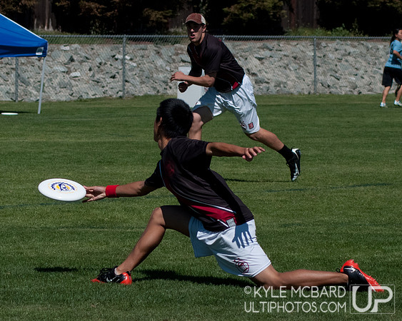 Saturday open action from NorCal D-I Sectionals 2012
