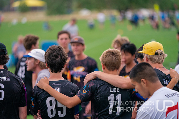 Bracket  play at 2024 USAU Youth Club Championship
