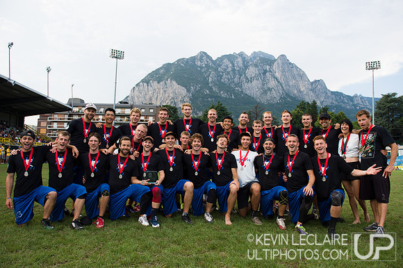 Seattle Sockeye Team Photo (Open Silver Medalists) - WUCC Saturd