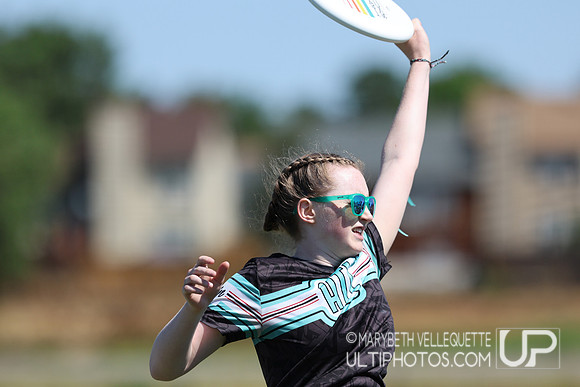 Sunday action at the USA Ultimate Youth Club Championships in th
