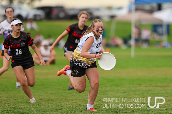Saturday action at the USA Ultimate Youth Club Championships in