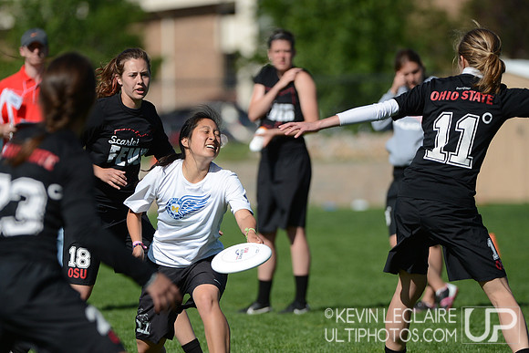 2012 USAU D-I College Championships Sunday Action