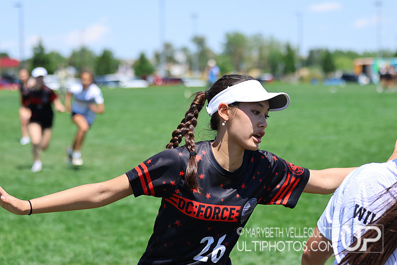 Sunday action at the USA Ultimate Youth Club Championships U-17