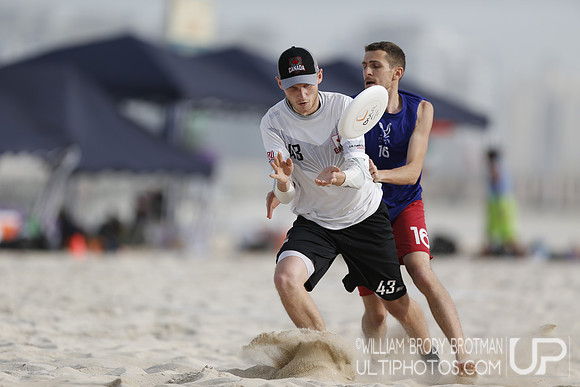 Day 3 of the 2015 World Championships of Beach Ultimate