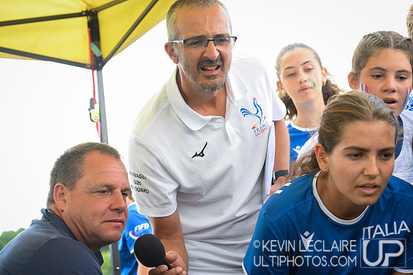 U17 Women Championship Game - Italy vs France - WJUC 2022