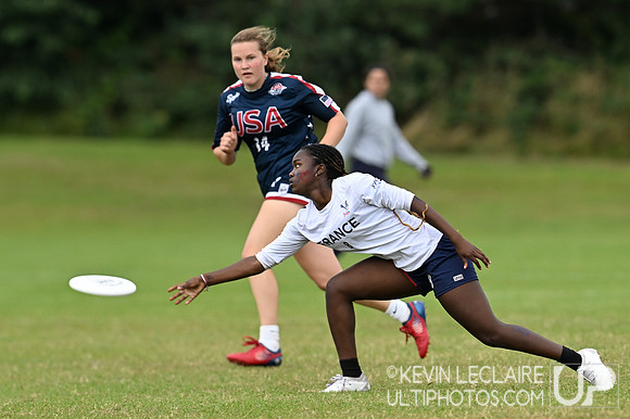 USA vs France U20 Women's - WJUC Thursday Round 2