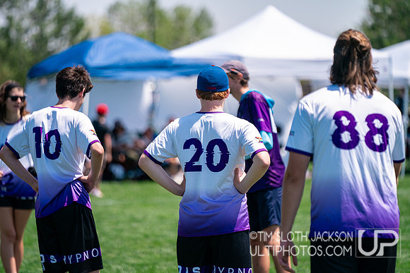 Pool play at 2024 USAU Youth Club Championship