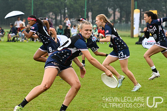 USA U20 Women vs France U20 Women Championship Game - WJUC 2022
