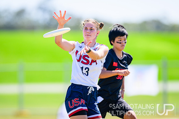 Pool play during World Ultimate Championships at Runaway Bay Precinct