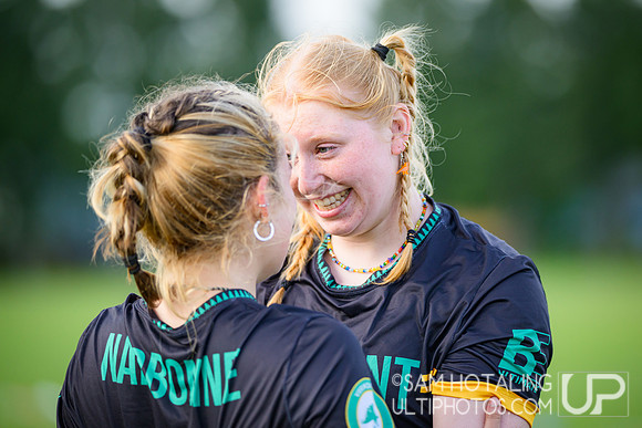 Pool play at USAU D-I College Championships