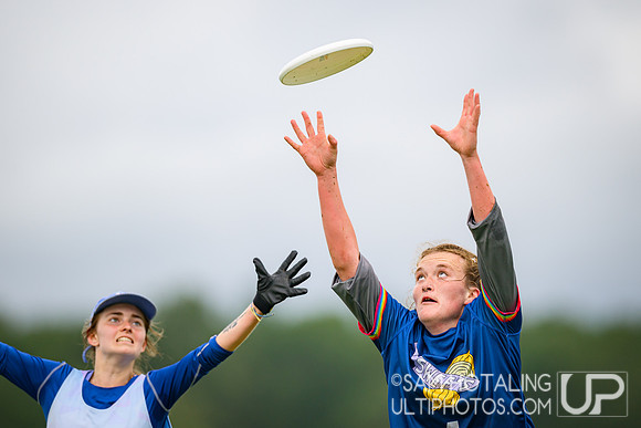 Round IV pool play at USAU D-III College Championships